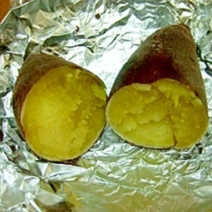 オーブントースターで作る簡単 焼き芋 レシピ 作り方 By ショコラ1224 楽天レシピ オーブントースターで作る簡単 焼き芋 レシピ 作り方 By ショコラ1224 楽天レシピ